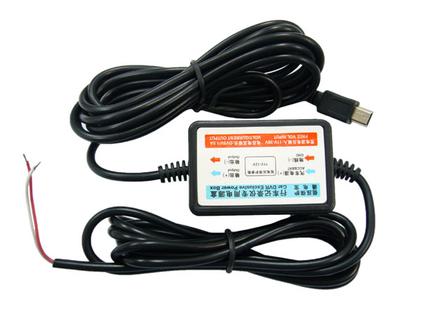 Шнур питания mini USB TDS TS-CAU25 (AV-1028) (5V, 1500mA)