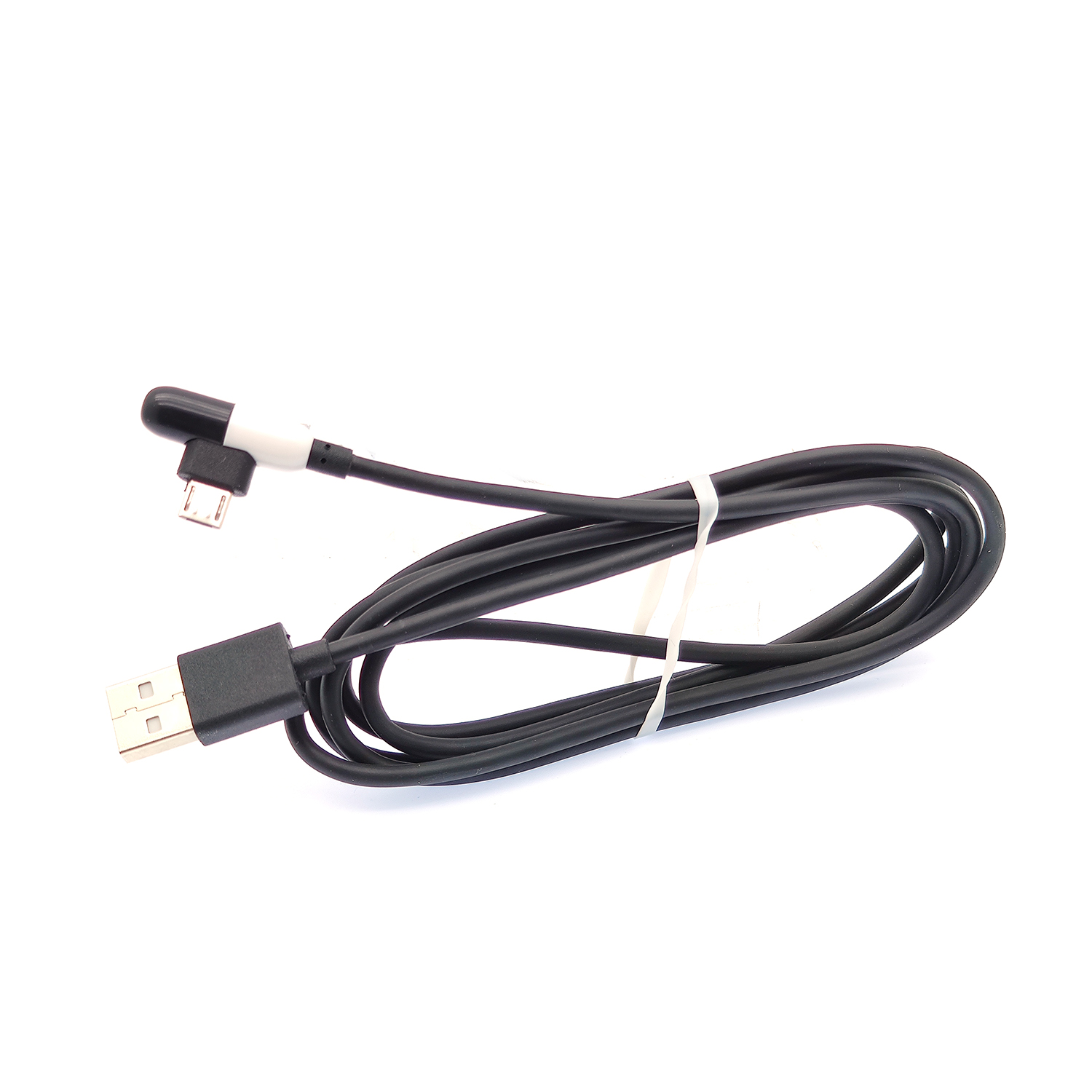 Кабель USB - micro USB Орбита OT-SMM57, чёрный, угловой, 2,4А, 1м