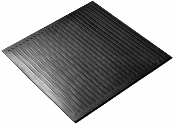 Коврик SUNSTEP резиновый диэлектрический 75x75 см , чёрный