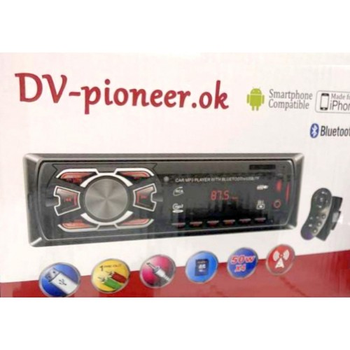 автомагнитола+Bluetooth+USB+AUX+Радио Pioneer JSD-1408