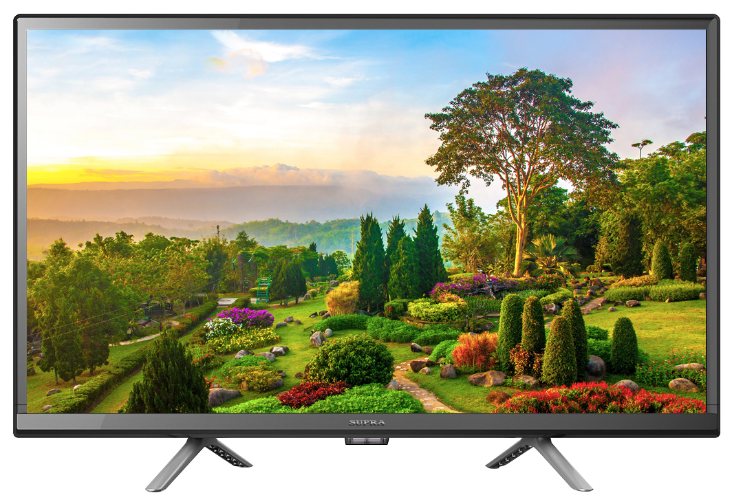 LCD телевизор  SUPRA STV-LC32LT0075W чёрн (32" LED HDReady DVB-T/ DVB-T2 USB(видео MKV) HDMI 2*5Вт)