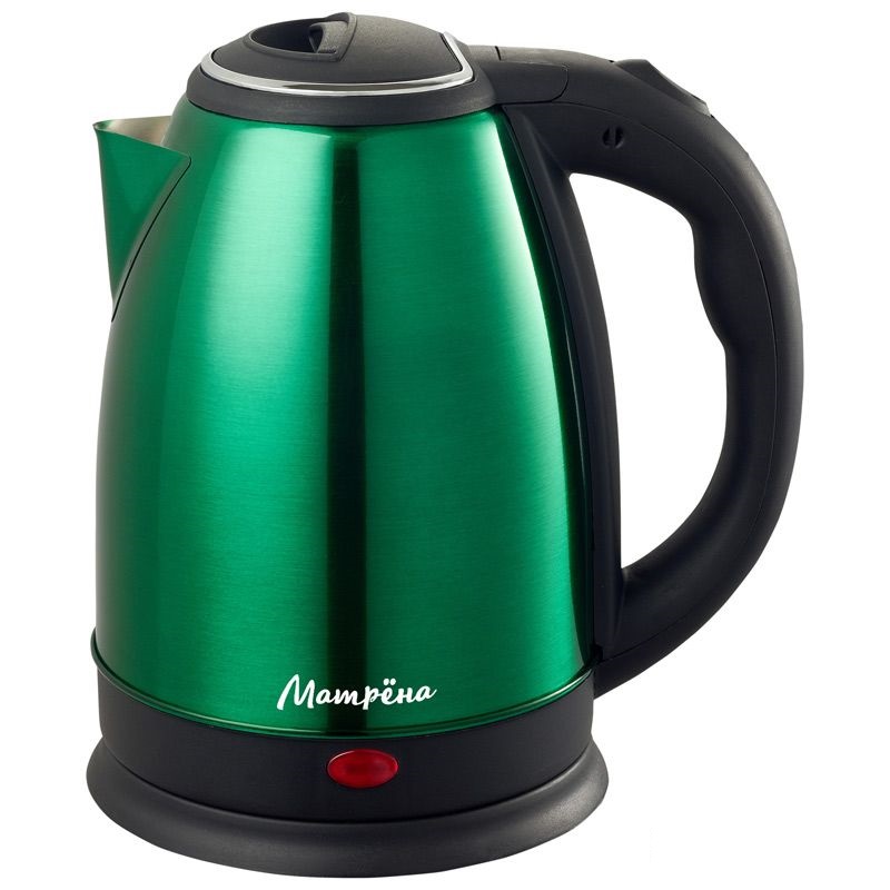 Чайник Матрёна MA-002 (1,8 л) стальной зеленый