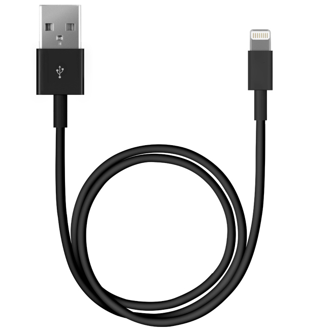 Кабель USB - 8pin Орбита OT-SMI19 (426) чёрный (1А, для iPhone5/6/7) 1м 20шт/уп