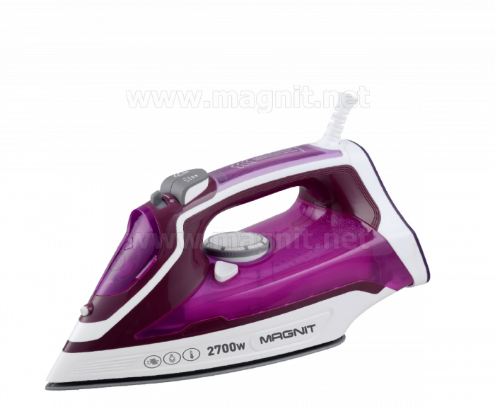 Утюг Magnit RMI-1738 2700 Вт, малиновый