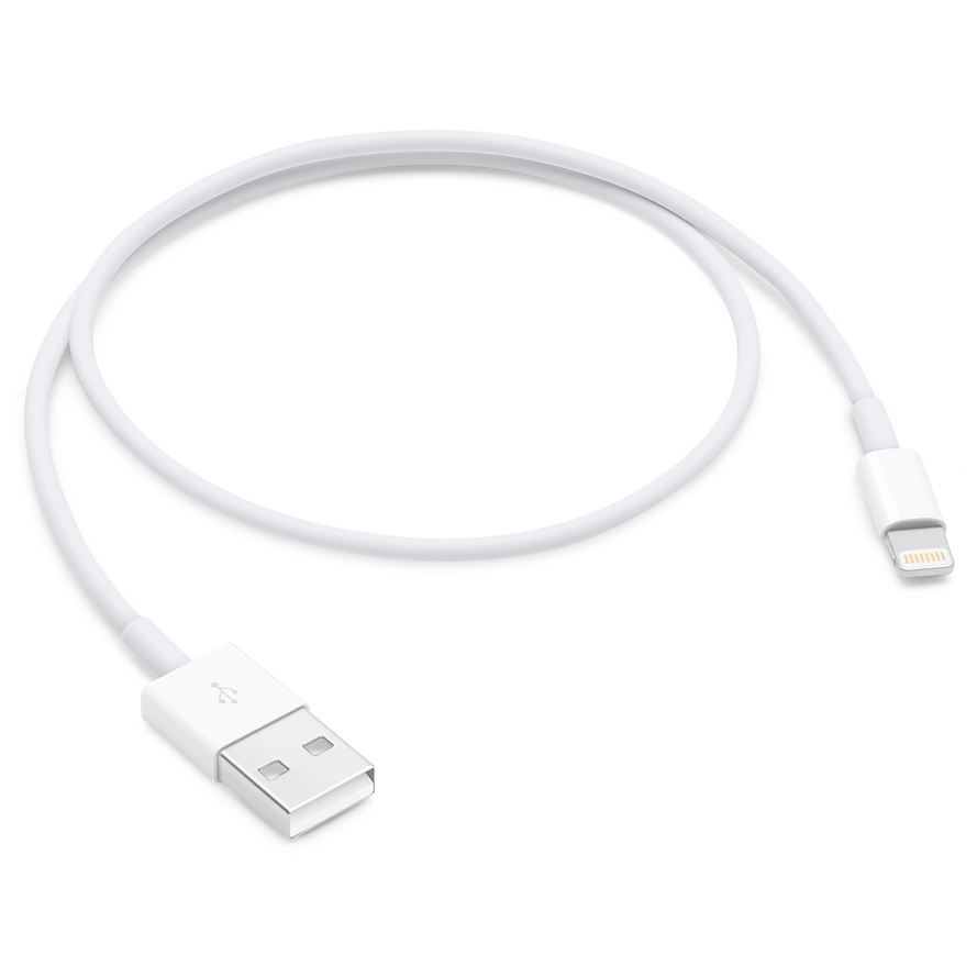 Кабель USB - 8pin Орбита OT-SMI31 белый (2А, iOS Lighting) 1м 10шт/уп
