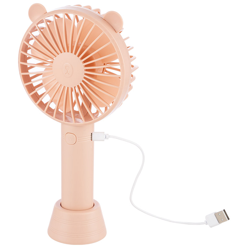 Вентилятор Energy EN-0610 USB (настольный, аккумулятор) розовый