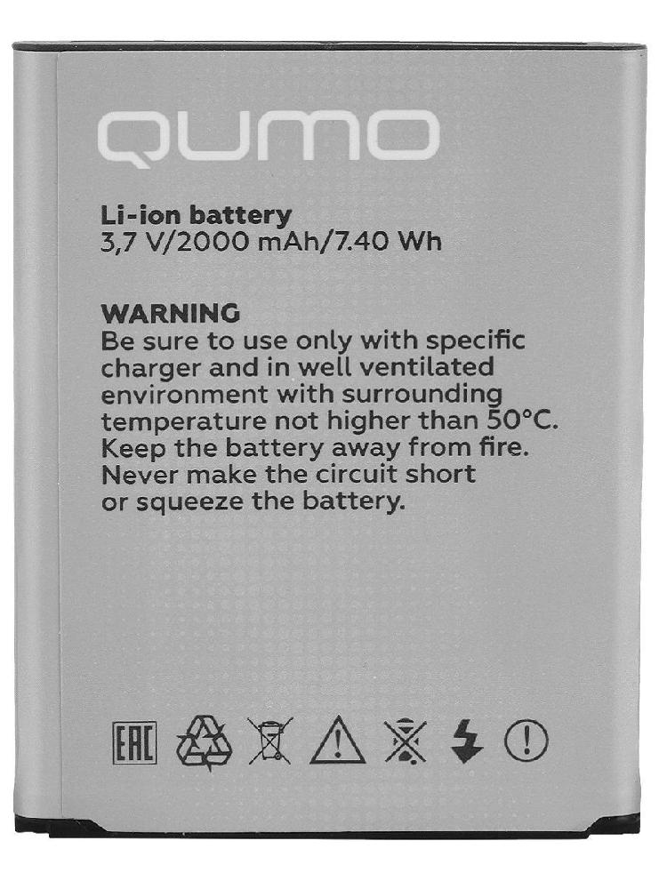 акк Qumo SS3 (QB 003), Аналог аккумулятора Samsungc EB-L1G6LLUCSTD, 2000 мА-ч 3,7В