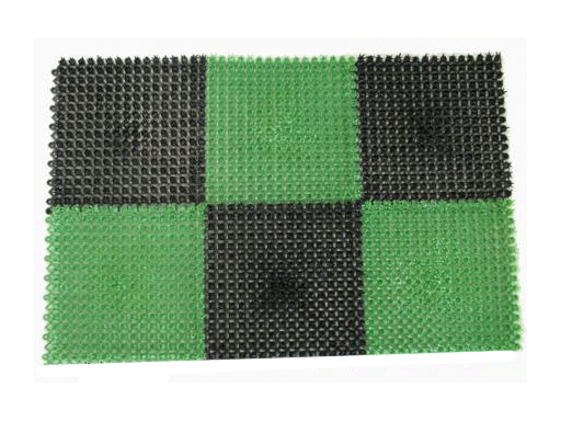 Коврик SUNSTEP травка 42х56 см, черно-зеленый