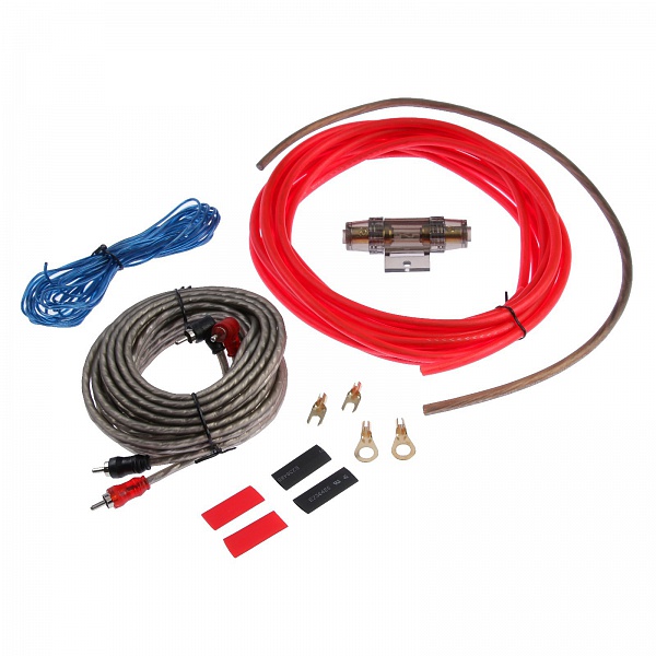 Набор кабелей для автоакустики MDK 6GA (комплект для 2х канального усилителя)