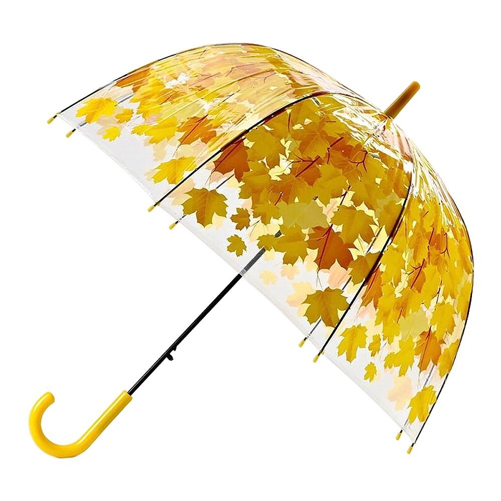 Зонт "Желтые Листья" (полуавтомат) D80cм FX24-14