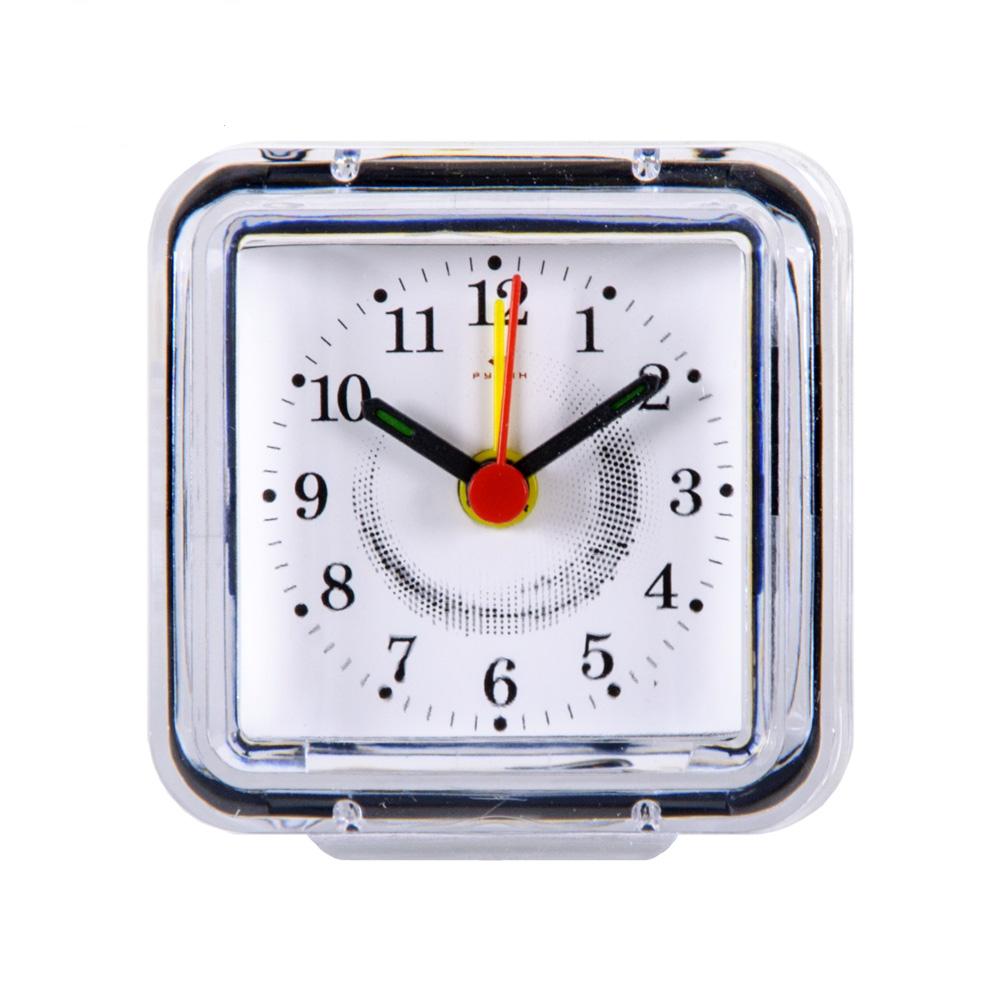 Часы будильник  B1-023 (7х7 см) Графический вихрь