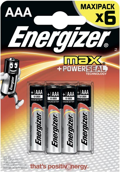 Бат LR3            Energizer  Max Plus BL-4 (48шт)