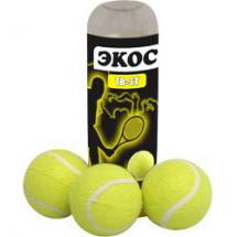 Мячики  для тенниса TB-3P, Упаковка: ПВХ цилиндр 3шт в наборе