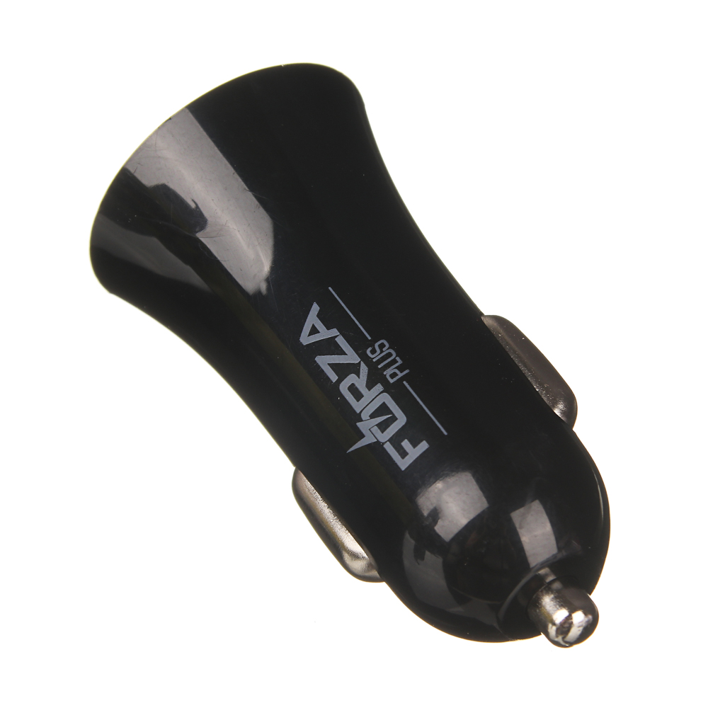 Блок пит USB в авто Комфорт, 12/24В, 2USB, 2.4А, пластик
