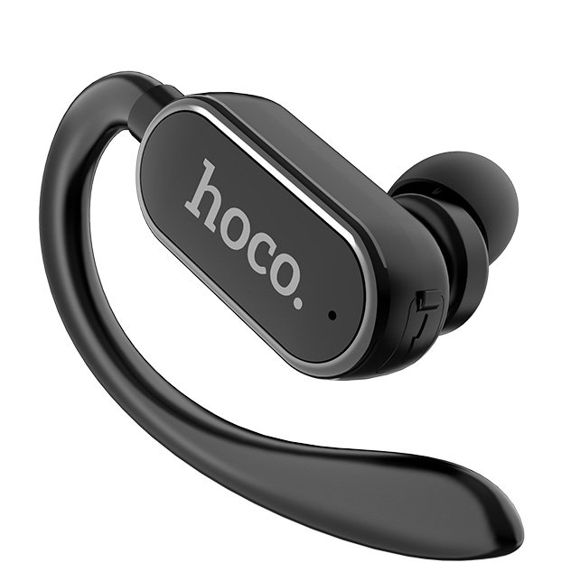 Bluetooth гарнитура HOCO E26 Plus Черная (МЯТАЯ КОРОБКА)