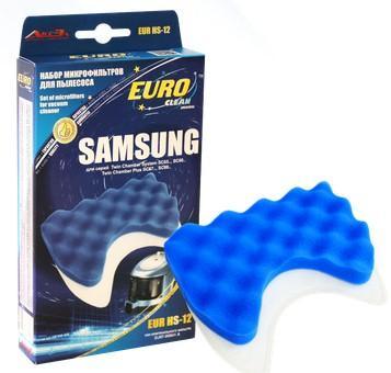 EURO Clean EUR-HS12 HEPA фильтр для пылесосов Samsung (Тип оригинального фильтра SAMSUNG: DJ97-008)