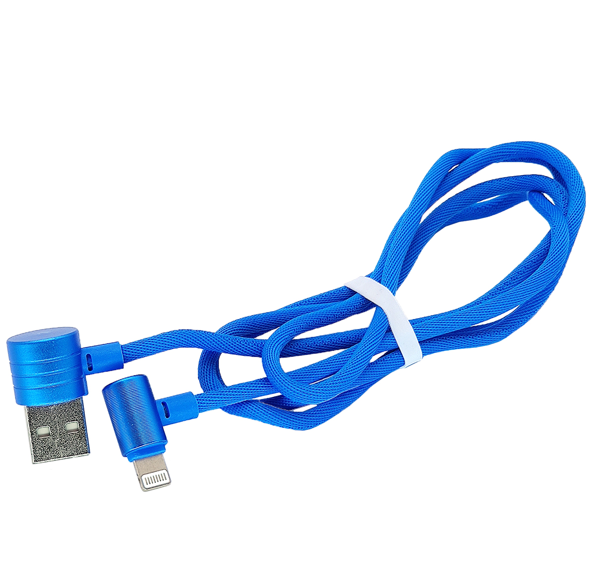 Кабель USB - 8pin Орбита KM-102 угловой (2A, iOS Lighting) 1м