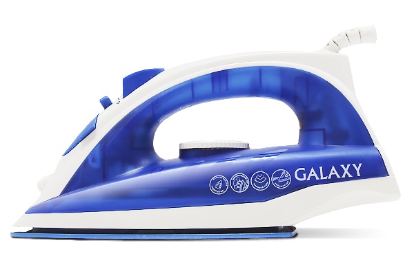 Утюг Galaxy LINE GL 6121 синий (1600Вт, керам покр) 6/уп