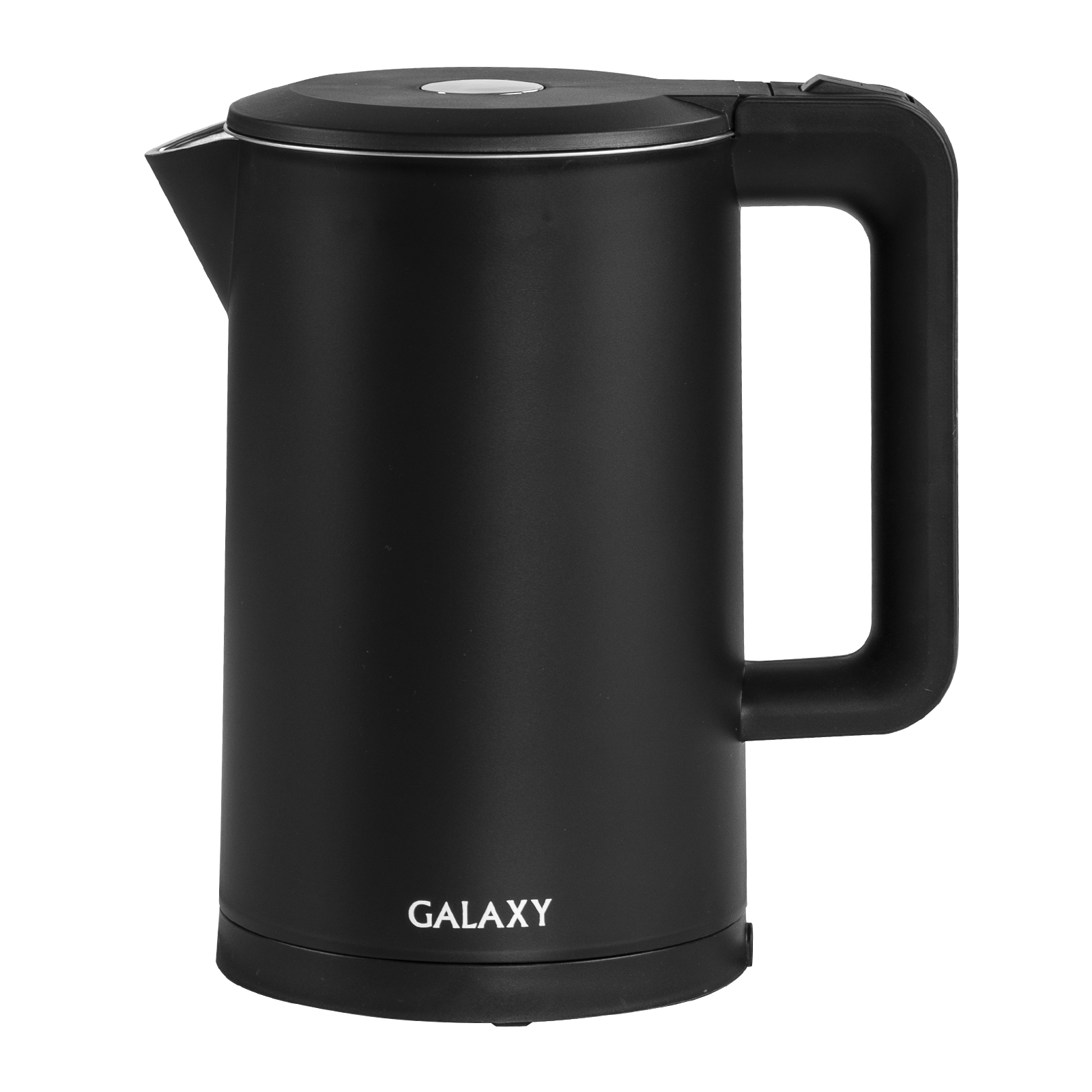 Чайник Galaxy GL 0323 черный (2 кВт, 1,7л, двойн стенка, скр нагр элемент (8/уп)