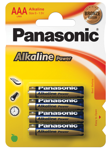 Бат LR6            Panasonic Alkaline Power BP-4 (48шт/240)