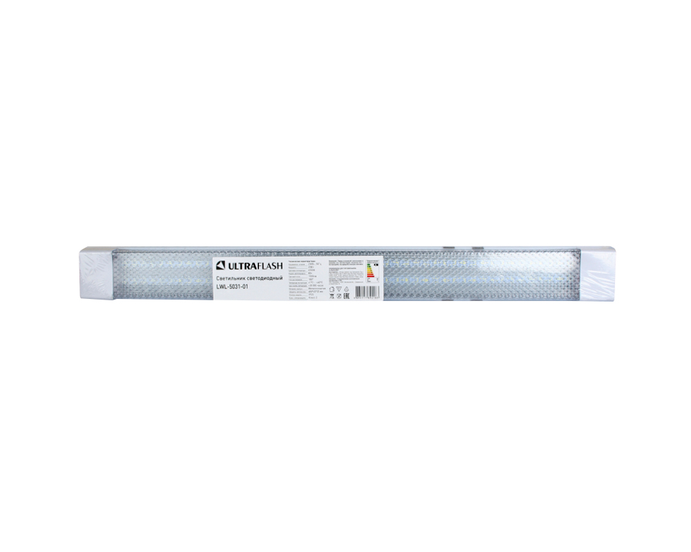 Светильник линейный светодиод Ultraflash LWL-5031-01 600мм (20W, 6500К)