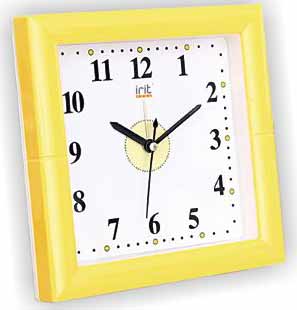 Часы будильник пластм IRIT IR-606 (15,6*4,6*15,6 см.. 1 батарейка  AА, 1,5В (не в компл)