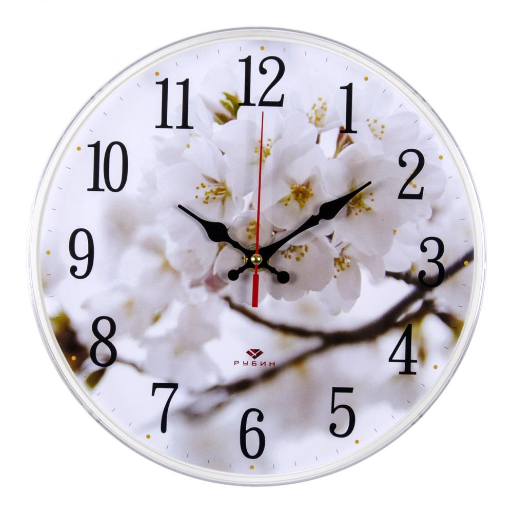 Часы настенные СН 2524 - 125 Цветение яблони круглые (25x25) (10)