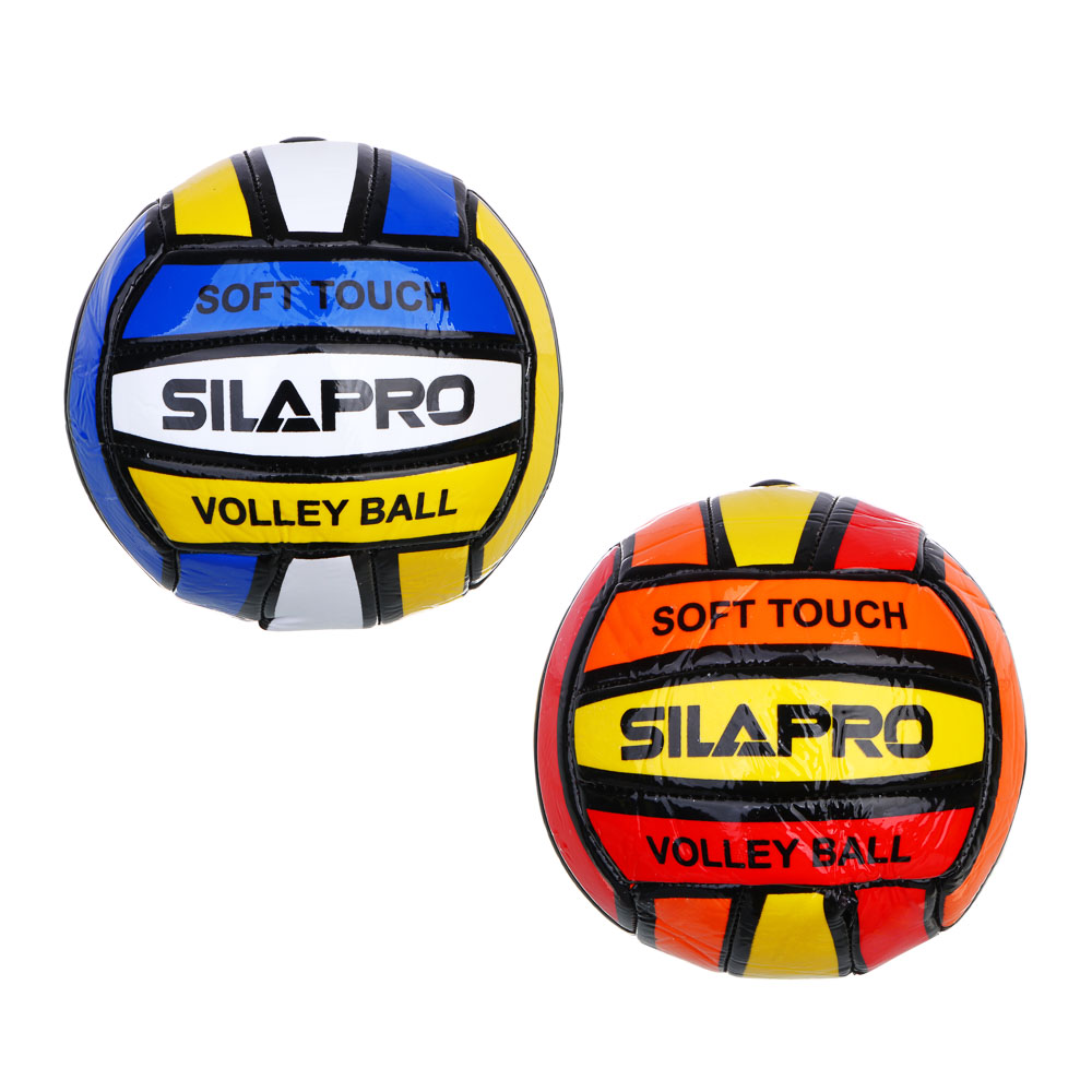 Мяч волейбольный SILAPRO 15см, 2 р-р, 2сл, EVA 2.5мм, 100г (+-10%)