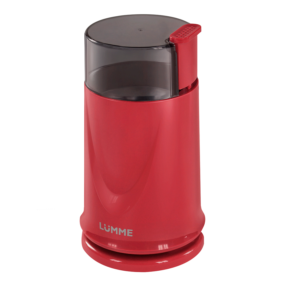 Кофемолка LUMME LU-2605 яркий коралл (250Вт, вместим. 50 г, импульсн режим) 12/уп