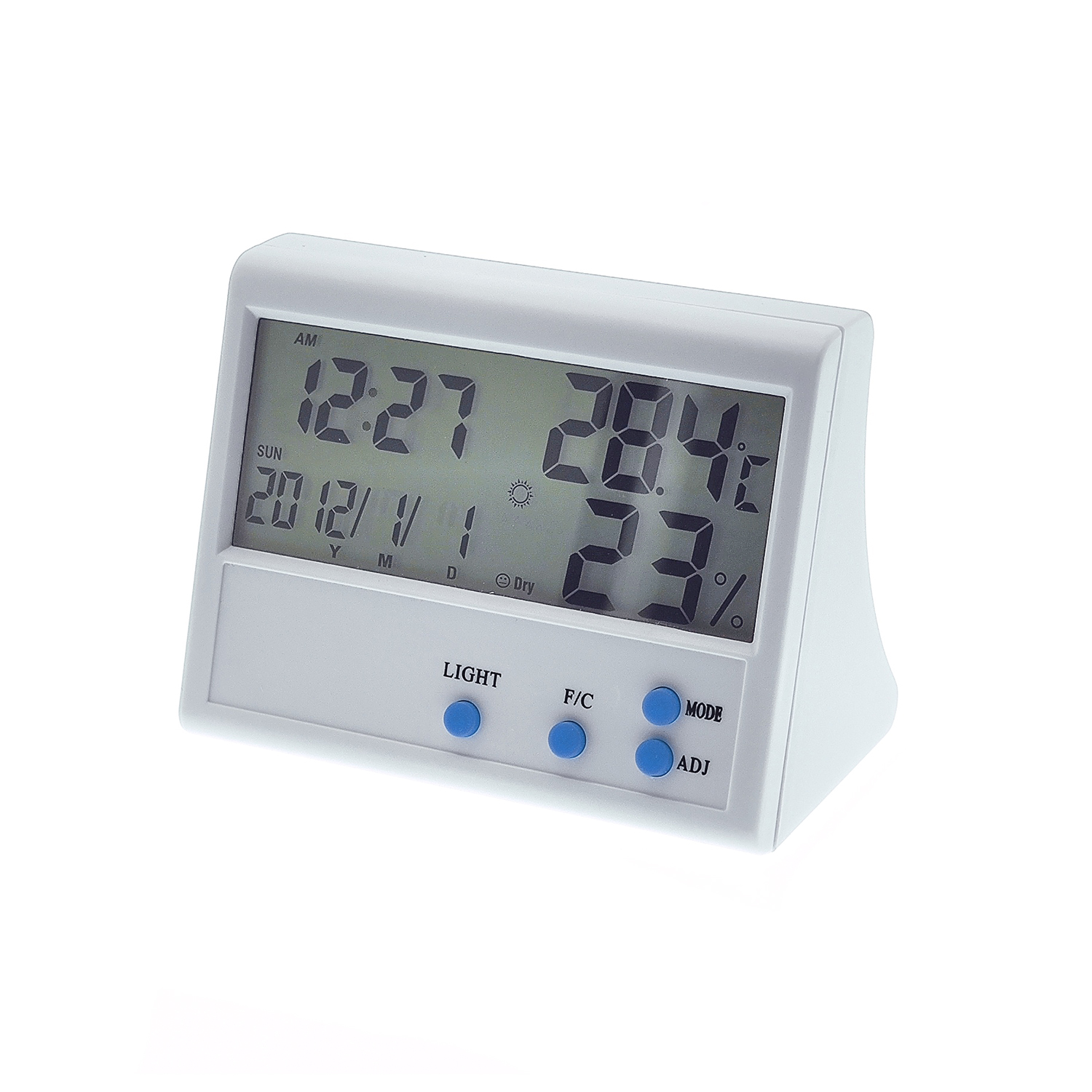 Метеостанция TH-902 термометр, гигрометр, часы, будильник, min/max(-0 +50С)
