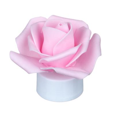 Светильник в форме розы, пластик, 6,5x5,8 см