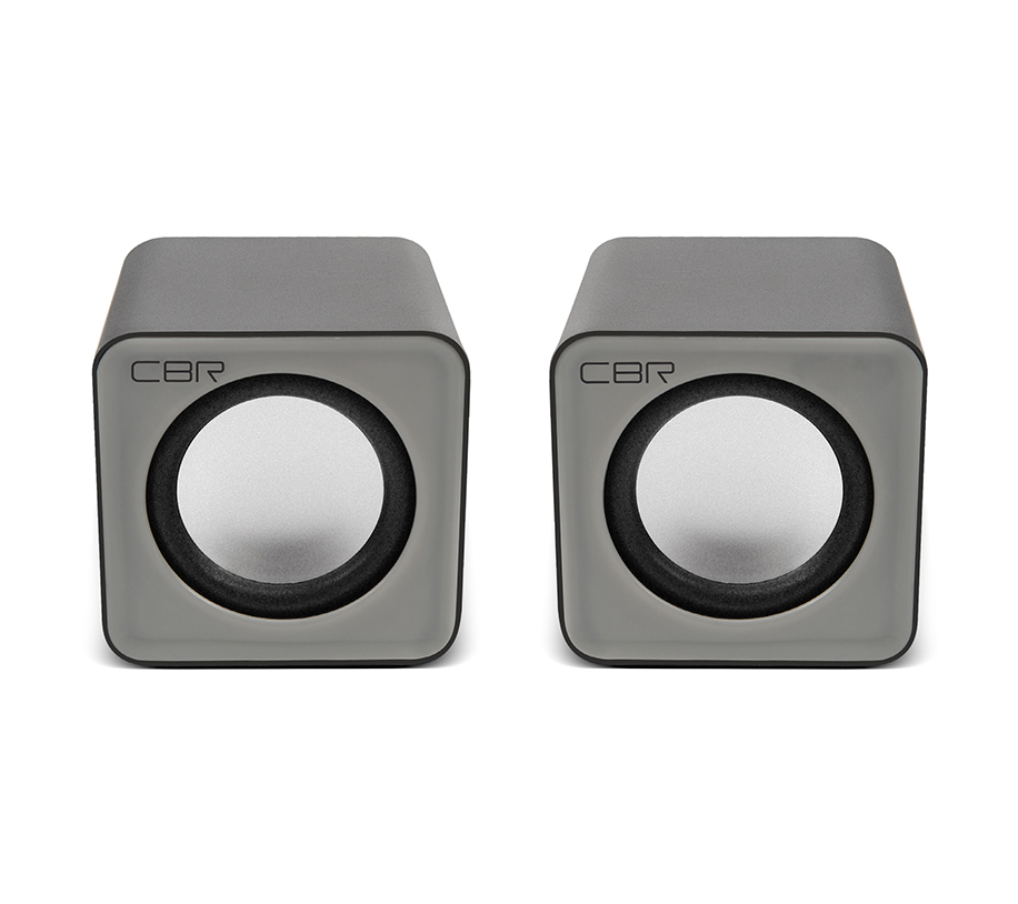Колонки CBR CMS 90, Grey, динамики 4,5 см., USB