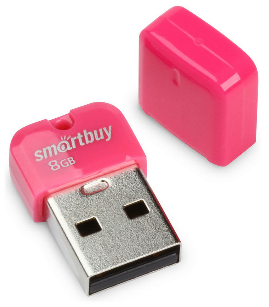 USB2.0 FlashDrives 8Gb Smart Buy  ART Pink (SB8GBAP)