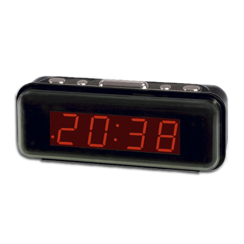 часы настольные VST-738/1 (красный), , р-р цифр 2,3 см (220V)