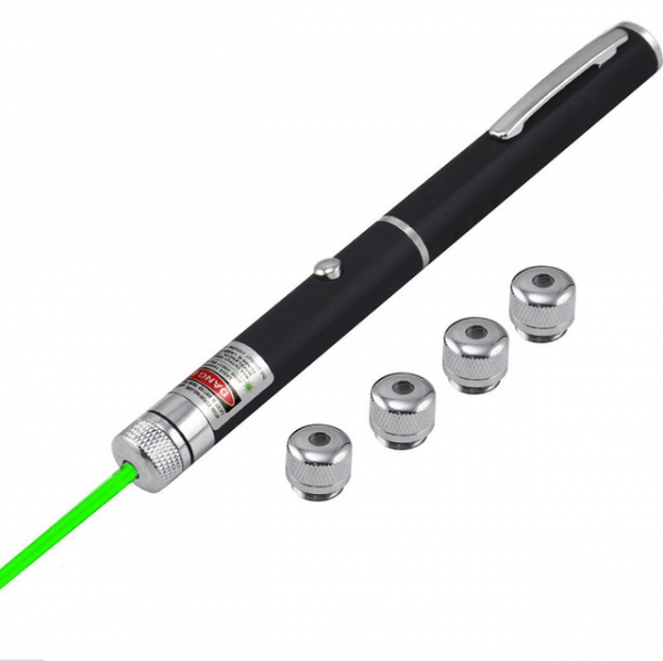 Лазерная установка Огонек OG-LDS01 указка Зеленый 4 насадки
