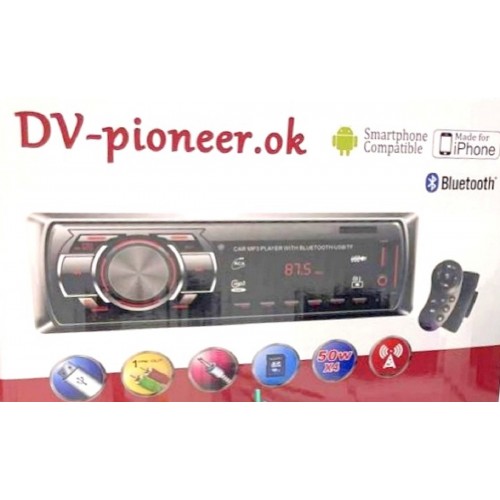 автомагнитола+Bluetooth+USB+AUX+Радио Pioneer JSD-1403