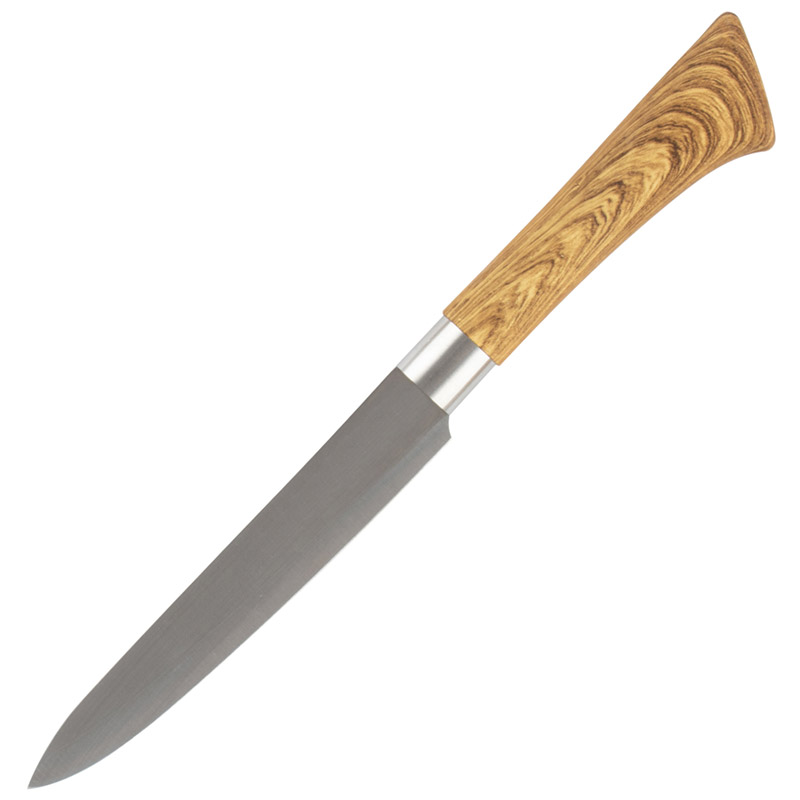 Нож Mallony FORESTA универсальный 12,6 см с пластиковой рукояткой под дерево