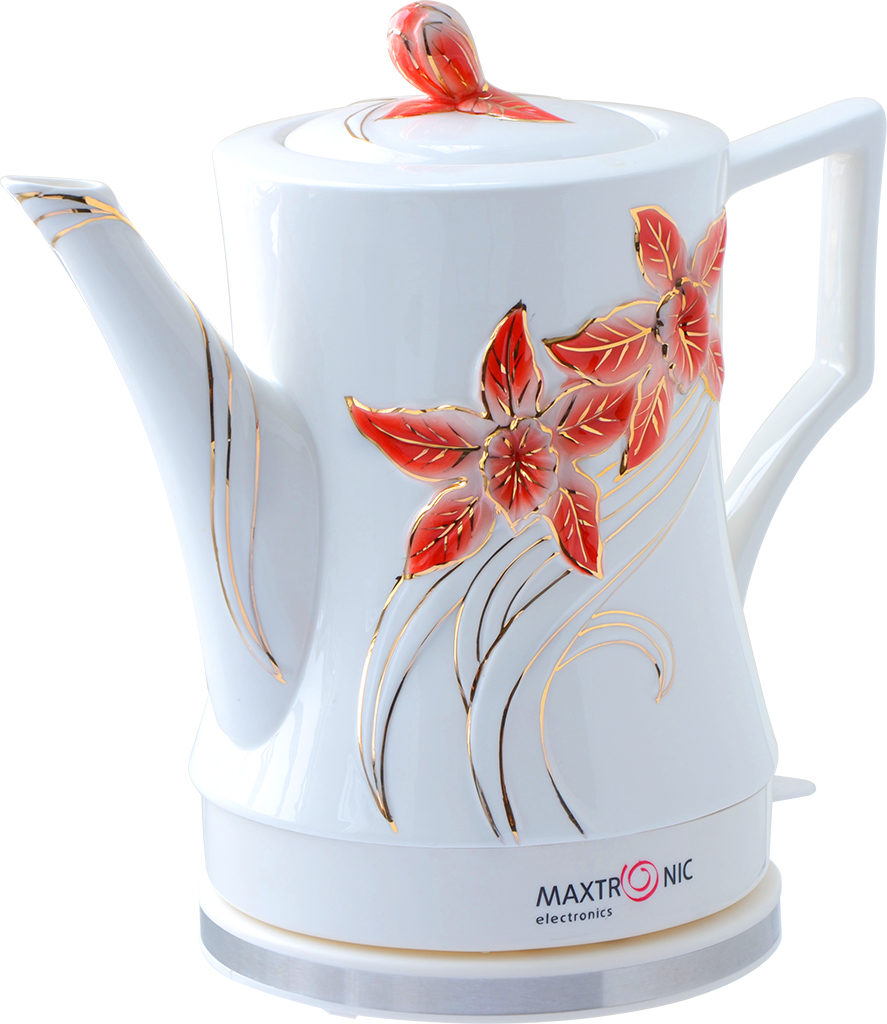 Чайник MAXTRONIC MAX-YD-2013 керам ОГНЕННОЕ ТАНГО (1,8 кВт, 1,7 л) (4/уп)