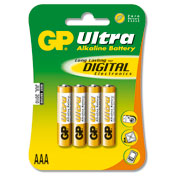 Бат LR3            GP Ultra (digital)  BP-4  (40шт/320)  (24AU-U4 Ultra)