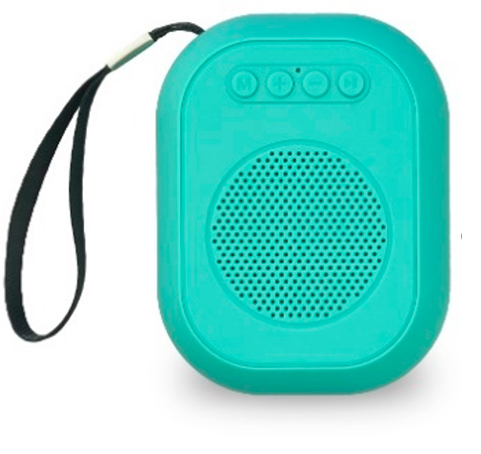 Колонка портативная Smartbuy BLOOM,  3Вт, Bluetooth, MP3, FM-радио, зеленая (SBS-160)