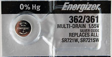 Бат G11 361A Energizer  Silver Oxide 362/361М (10шт)