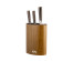 Подставка для ножей LARA LR05-101 (Wood) универсальная, овальная, Soft touch