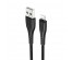 Кабель USB - 8pin BOROFONE BX37 Wieldy чёрный (2,4А, для iPhone5/6/7) 1м
