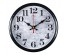 Часы настенные СН 2222 - 341 черные круглые (22см) (10)астенные часы оптом с доставкой по Дальнему Востоку. Настенные часы оптом со склада в Новосибирске.