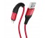 Кабель USB - 8pin HOCO X38 Красный (2,4А, для iPhone5/6/7) 1м
