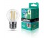 Эл. лампа светодиодная Camelion LED-G45- 7W-FL-/845/E27(Шар 7Вт 220В, аналог 60Вт) уп.1/10/100