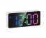 Часы настольные  OT-CLT09 Белые RGB дисплей (будильник, температура, дата)
