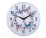 Часы настенные СН 2524 - 141 Венок из бабочек белые круглые (25x25) (10)астенные часы оптом с доставкой по Дальнему Востоку. Настенные часы оптом со склада в Новосибирске.