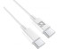 Кабель USB - Type C-Type C F182,White, 1м, 30Вт,PD,TPE,пакет Defender