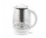 Чайник MARTA MT-4615 стекло, белый (2200W, 2,2л, стальной фильтр для завар, регул температуры)